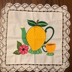 Servilleta hecha a mano